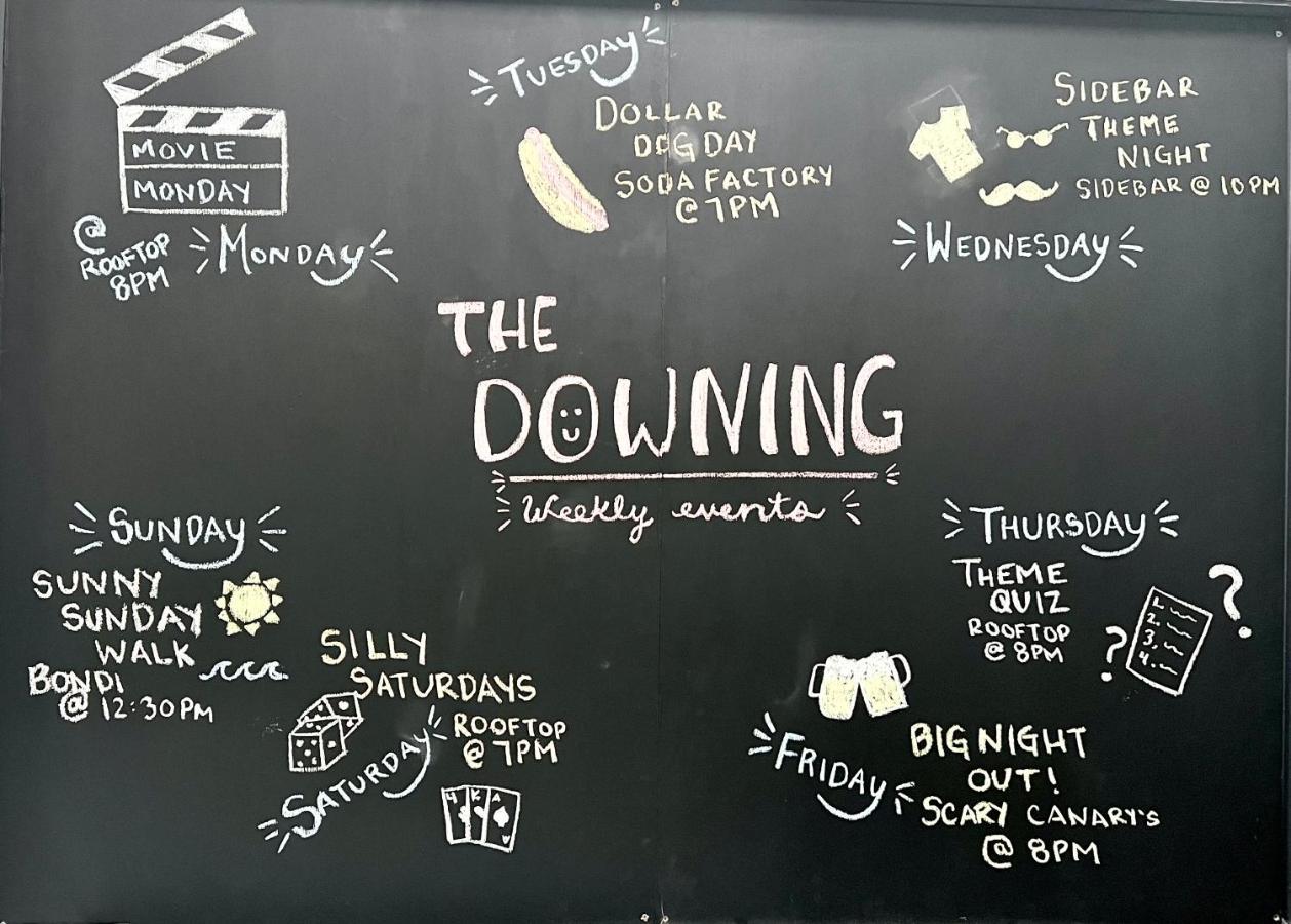 The Downing Hostel Sydney Exteriér fotografie